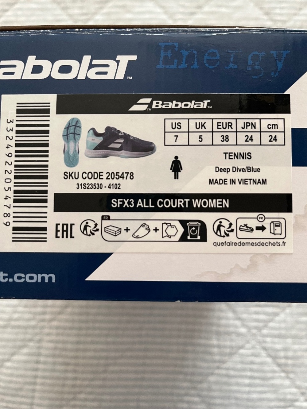 Babolat Tennis shoes